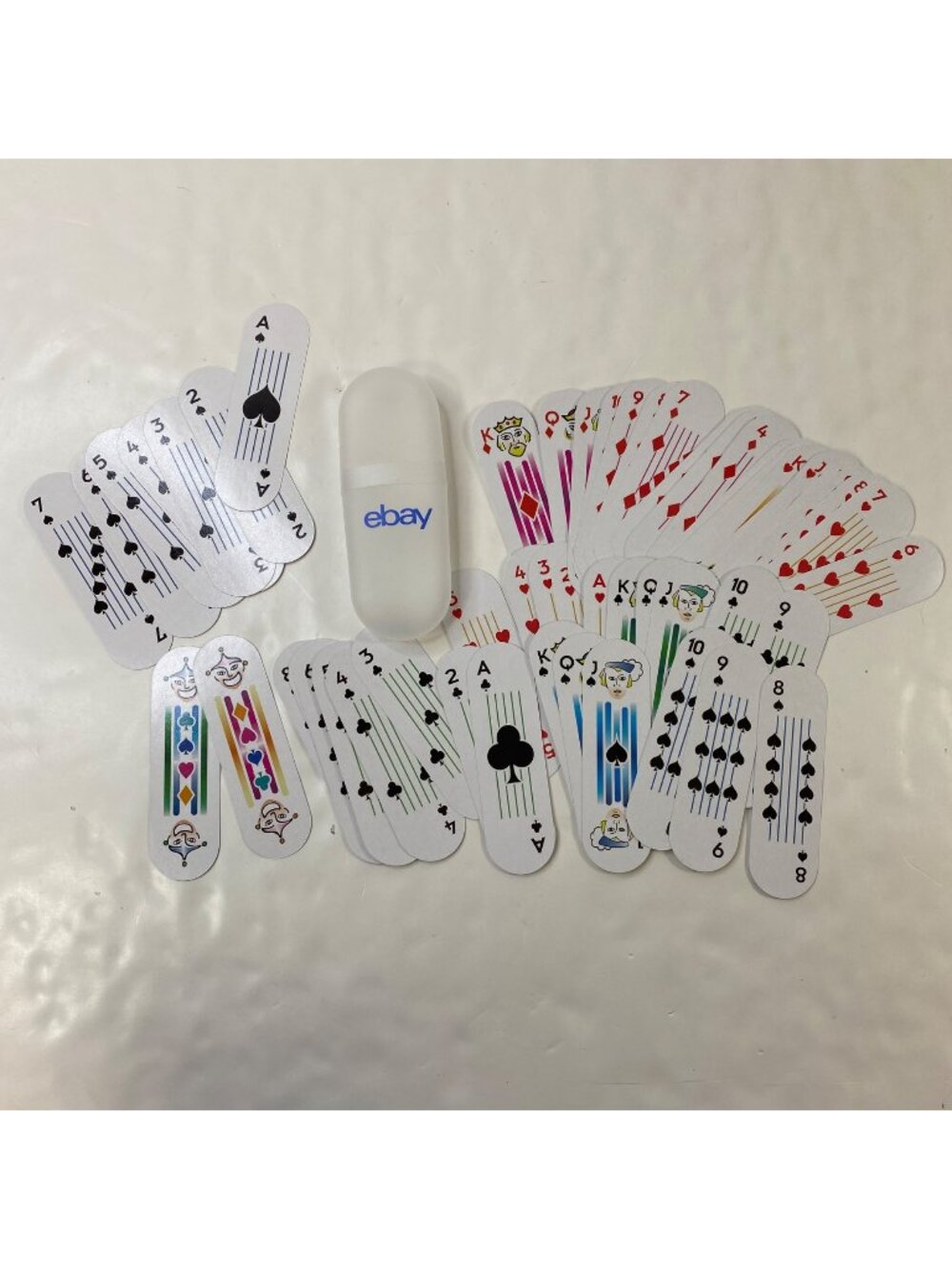 Unique eBay Custom Playing Cards With Frosted Case eBayana